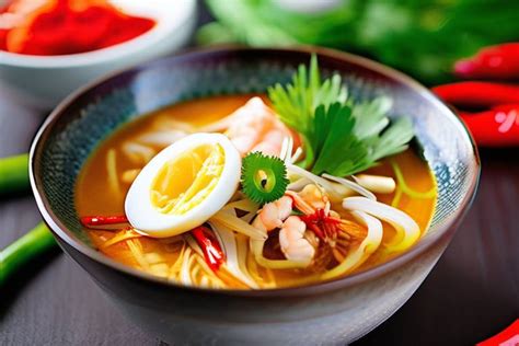  Laksa Kening: A Spicy Tangy Symphony That Will Dance on Your Taste Buds!